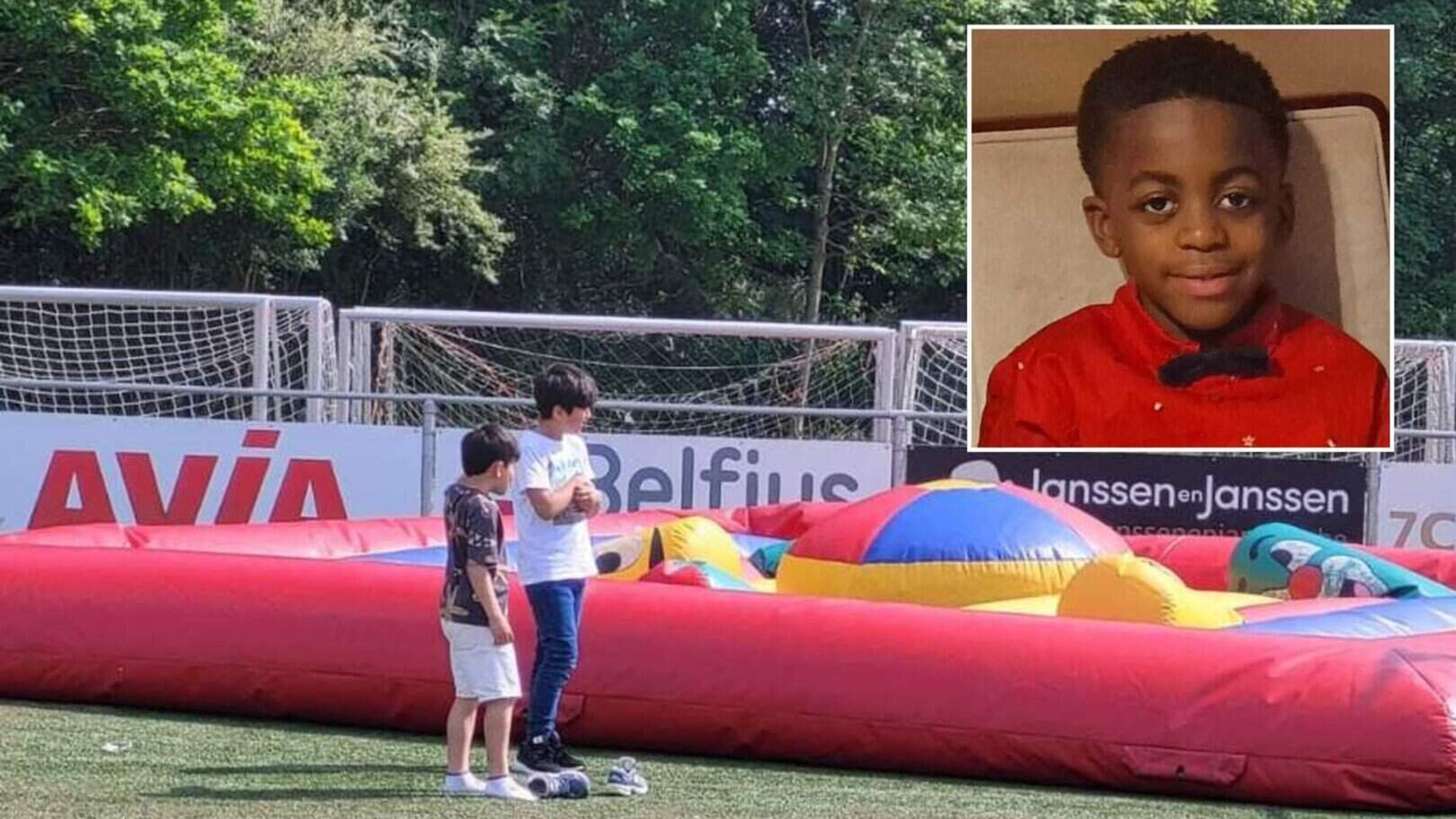 Belgische Jean (7) sterft nadat springkasteel wegwaait door windvlaag: ’Papa, ik heb pijn aan mijn buik’